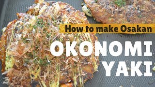 How to make ★Okonomiyaki★A Perfect guide★～お好み焼きの作り方～（EP40） [upl. by Ahsemik]