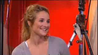 Lieke van Lexmond in het Schooltvweekjournaal na de uitzending [upl. by Francis]