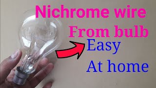 how to find nichrome wire at home easy [upl. by Greene864]