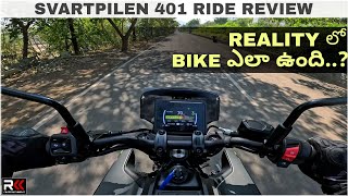 Husqvarna Svartpilen 401 Honest Ride Review  AccelerationABSTraction test MUST WATCH [upl. by Manning]