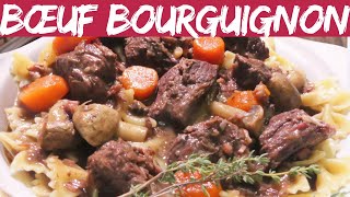 Bœuf Bourguignon Recette détaillée [upl. by Cirilo]