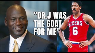 NBA Legends On Why DrJ Julius Erving Was The Goat for a time [upl. by Aitnahs]