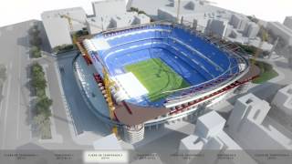 Estadio RMCF quotSantiago Bernabéuquot Construction Process [upl. by Oscar]