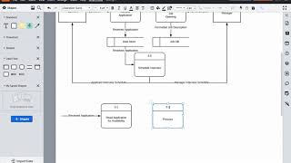 How to create a Level1 Data Flow Diagram DFD [upl. by Krystin]