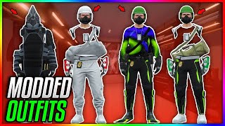 ✅TOP 4 CONJUNTOS MODEADOS  MODDED OUTFIT GTA 5 ONLINE【PS4PS5XboxOnePc】 [upl. by Yznel]