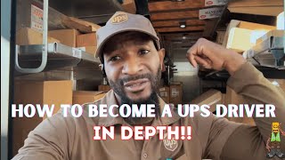 EXCLUSIVE How To Become A UPS Driver In 2024 Very Simple And Easy IN DEPTH [upl. by Kessler]