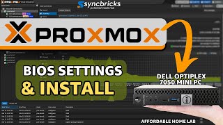 Install Proxmox on Dell Optiplex 7050 Mini PC  Complete Guide [upl. by Merrow]