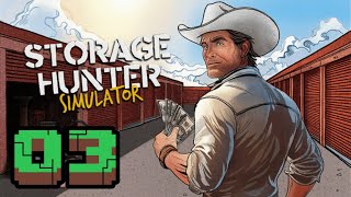 STORAGE HUNTER SIMULATOR  Gameplay Part 3  The WAR Begins  Mature Gamer [upl. by Ewell]