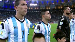 National Anthems World Cup 2014  Argentina vs Bosnia and Herzegovina [upl. by Nerrual]