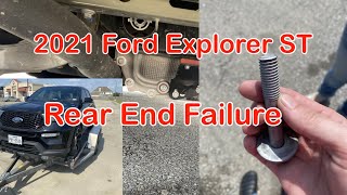 2021 Ford Explorer ST Differential Bolt Fracture Recall [upl. by Henghold]