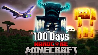 i Survived 100 Days as a Shapeshifter In Hardcore MINECRAFT Heres What Happened [upl. by Cilo]