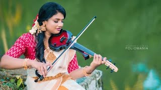 Ambalapuzhe violin cover by Aparna Babu 🎻 violin reels 1million reelsinstagram cover status [upl. by Ayot]