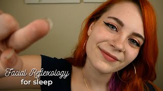 ASMR 🌟 Facial Reflexology Treatment For Sleep 💤  Soft Spoken Personal Attention RP [upl. by Sarad585]