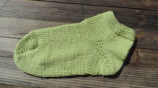 Wooly simple Socken Linkshänder Strickanleitung [upl. by Gen918]