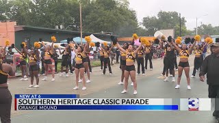 TSU UAPB fans come together for Southern Heritage Classic parade [upl. by Ycats]