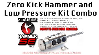 TECHT Zero Kick Hammer working with a Low Pressure kit [upl. by Nnaeiluj]