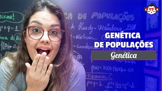 Genética  Genética de Populações Princípio de HardyWeinberg [upl. by Tahpos473]