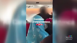 Air Canada flight cancelled after incident involving flight attendant [upl. by Robinetta]