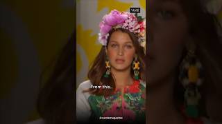 Bella Hadids evolution She is unique model fashion runway bellahadid [upl. by Blumenthal]