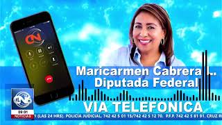 Diputada Maricarmen Cabrera habla sobre reunión con la gobernadora Evelyn Salgado [upl. by Asare454]