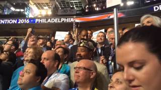 DNC 2016 Massachusetts casts its roll call vote at the Democratic National Convention [upl. by Adliwa]