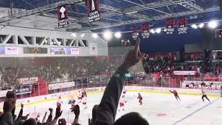 Mathieu Mony But Amiens vs Briançon  Ligue Magnus  01102024 41 [upl. by Ahsiugal]