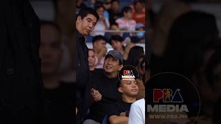 Spotted‼️ PBA Legend Allan quotThe Triggermanquot Caidic at the PBAFinals [upl. by Eberto]