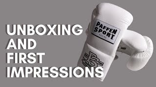 Unboxing Paffen Sport Pro Mexican Boxing Gloves for Sparring [upl. by Alih5]