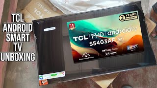 TCL Smart TV 32 inch 32S5403AF Unboxing amp Overview [upl. by Danica792]