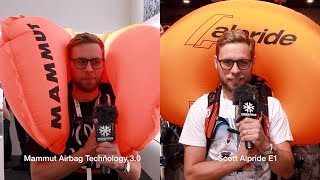 Speed test Scott Alpride E1 vs Mammut Airbag Technology 30 [upl. by Deutsch550]