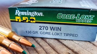 270 Win  Remington CoreLokt Tipped [upl. by Palocz]