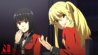 Kakegurui  MultiAudio Clip Yumeko and Mary Teamup  Netflix Anime [upl. by Rochkind]