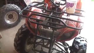 2015 Coolster ATV carburetor surprise this Quad really is junk [upl. by Oravla450]