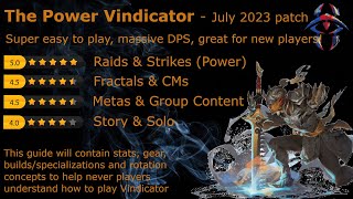 The OverPowered Vindicator Guide  New Player Friendly  July 2023 Patch [upl. by Amek]