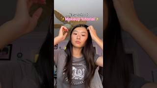 Easy everyday SCHOOL MAKEUP tutorial ✨ shorts makeup makeuptutorial school fyp [upl. by Adahs]