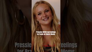 Pressley NEVER had feelings for Brady dancemoms dancemomsclips pressleyhosbach interview [upl. by Adikam]