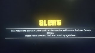 FİLES REQUİRED PLAY GTA ONLİNE COULD NOT BE DOWNLOADED FROM THE ROCKSTAR GAMES SERVİCE HATASI ÇÖZÜMÜ [upl. by Flam]