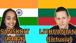 Similarities Between Sanskrit and Lithuanian [upl. by Maxfield317]