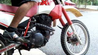 XT350 start up [upl. by Archer]