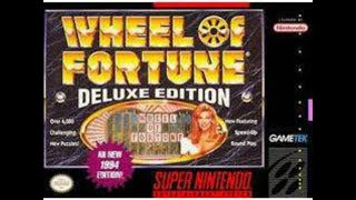 Captains ARGH Cade s4e28 Wheel of Fortune Deluxe Edition SNES 1994 [upl. by Arihsaj]