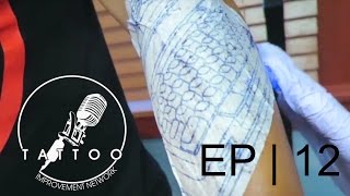 Tips for Placing Tattoo Stencils  Fireside Technique  EP 12 [upl. by Ayhtin]