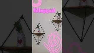 Make a wall hanging craft ideas with home decor wallhanging diycrafts and [upl. by Laira]