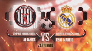 ALJAZIRA VS REAL MADRID SEMIFINAL MUNDIAL DE CLUBES 2017 PES 2018 REAL TV 1080 HD LEVEL LEYENDA [upl. by Nosae397]