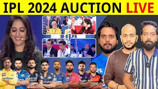 🔴LIVE IPL AUCTION 2024  Starc BIG Record Bid ₹ 2475 Cr 🔥 Most Expensive Player in IPL History [upl. by Kosiur]