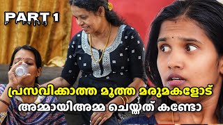 പ്രസവിക്കാത്ത മൂത്ത മരുമകളോട് അമ്മായിയമ്മ ചെയ്തത് കണ്ടോ  Malayalam Web Series [upl. by Anilatak]