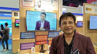 Unveiling WachMe Wear OS at India Mobile Congress 2024 [upl. by Arivle]