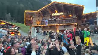 Ischgl Closing Trofana Alm party scene [upl. by Jun684]