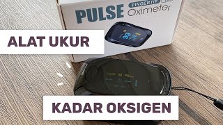 Review Pulse Oximeter Fingertip  Cara Menggunakan Pulse Oximeter  Vania Utami [upl. by Neenaej179]