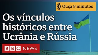 Como nasceu a Ucrânia  e quais seus vínculos históricos com a Rússia [upl. by Earized255]