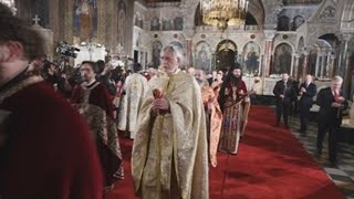 Bulgarian Orthodox Church celebrates Easter [upl. by Natlus]